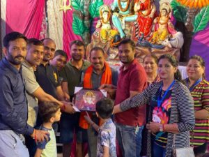 शिव शक्ति सेवा समिति व प्रेस क्लब रुड़की के द्वारा आयोजित भंडारा शिविर में विधायक रानीपुर आदेश चौहान ने की शिवभक्त कांवड़ियों की सेवा