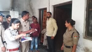 प्रभारी निरीक्षक अमरजीत सिंह ने क्षेत्र में सत्यापन अभियान चलाकर वसूला लाखों रुपये का जुर्माना